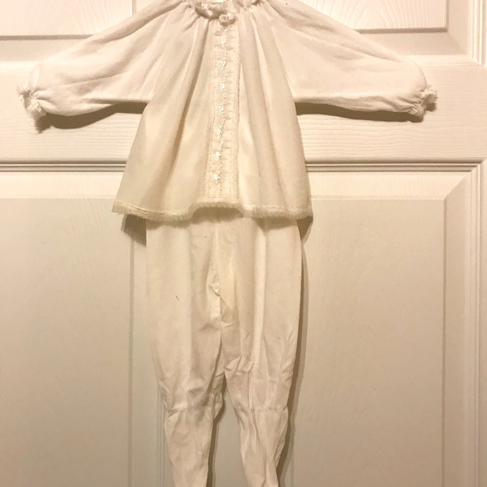 Cutler 2 Pc Footed Pajama Set